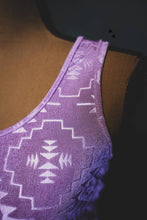 Load image into Gallery viewer, Chillville Lavender Crop Tank
