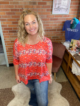 Load image into Gallery viewer, Keeper of the Stars Floral Top