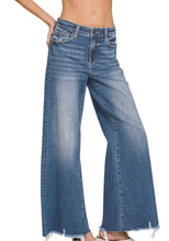 Load image into Gallery viewer, Zenana Dark Wash Flare Jeans