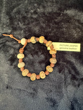 Load image into Gallery viewer, Knotted Leather & Gemstone Bracelets