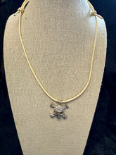 Load image into Gallery viewer, Jackson Skull & Leather Necklace