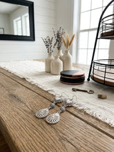 Load image into Gallery viewer, Oakley Silver Drop Earrings