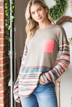 Load image into Gallery viewer, Serape Sunset Aztec Top