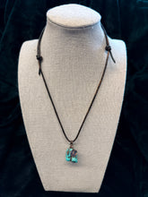 Load image into Gallery viewer, Gemma Stone & Leather Necklace