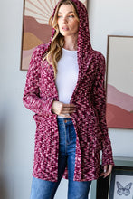 Load image into Gallery viewer, Amazing Grace Burgundy Knit Cardigan