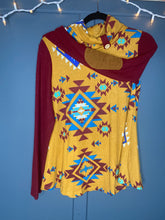 Load image into Gallery viewer, River Road Aztec Mustard Top