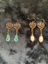 Load image into Gallery viewer, Isabella Heart Earrings