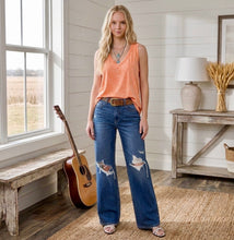 Load image into Gallery viewer, Judy Blue 90's Style Rigid Magic Dark Wash Jeans