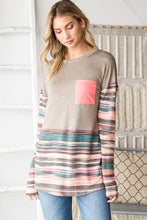 Load image into Gallery viewer, Serape Sunset Aztec Top