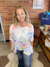 Load image into Gallery viewer, I Said I Do Floral Top