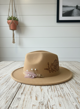 Load image into Gallery viewer, Prairie Rose Kids Custom Burned Hat