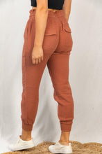 Load image into Gallery viewer, Lightweight Brick Crinkle Joggers