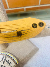 Load image into Gallery viewer, Tan Genuine Leather Shredded Cuffs