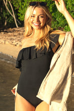 Load image into Gallery viewer, Beach Bliss Black Swimsuit