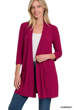 Load image into Gallery viewer, My Love Cabernet Cardigan