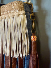 Load image into Gallery viewer, LLO'riginals POKEY 003 Denim & Leather Bag