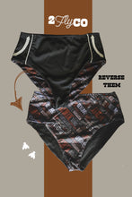Load image into Gallery viewer, Retro Western Reversible Swimsuit Bottoms