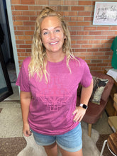 Load image into Gallery viewer, Las Crueces Berry Tee