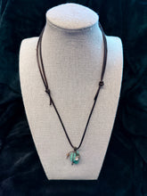 Load image into Gallery viewer, Gemma Stone & Leather Necklace