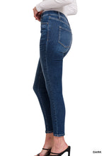 Load image into Gallery viewer, Zenana Dark Wash Skinny Jeggings