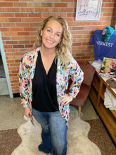 Load image into Gallery viewer, Margarita Mondays Floral Cardigan