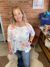 Load image into Gallery viewer, I Said I Do Floral Top