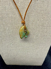 Load image into Gallery viewer, Carly Heart & Leather Necklace