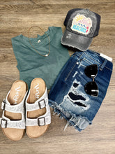 Load image into Gallery viewer, Very G White/Grey Lainey Sandals