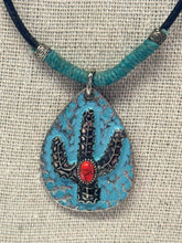 Load image into Gallery viewer, Mesa Western Cactus Necklace