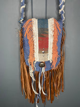 Load image into Gallery viewer, LLO'riginals RIO Denim & Leather Bag