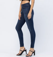 Load image into Gallery viewer, Judy Blue Dark Wash Non-Distressed Jeggings