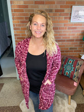 Load image into Gallery viewer, Amazing Grace Burgundy Knit Cardigan