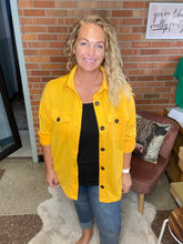 Load image into Gallery viewer, Small Town Gold Shacket