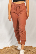 Load image into Gallery viewer, Lightweight Brick Crinkle Joggers