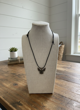 Load image into Gallery viewer, Let Freedom Ring Genuine Leather Necklace