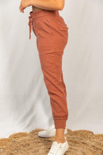 Load image into Gallery viewer, Lightweight Brick Crinkle Joggers