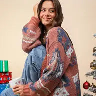 Load image into Gallery viewer, Country Roads Aztec Cardigan