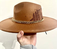 Load image into Gallery viewer, Rocky Mountain Nights Custom Burned Hat
