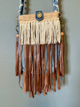 Load image into Gallery viewer, LLO'riginals POKEY 003 Denim & Leather Bag