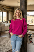Load image into Gallery viewer, Dream Girl Magenta Top