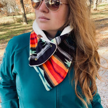 Load image into Gallery viewer, Franklin Minky Cowboy Cowl