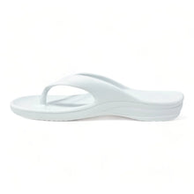 Load image into Gallery viewer, DAWGS Women's White Flip Flops