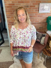 Load image into Gallery viewer, From This Moment Floral Top