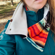 Load image into Gallery viewer, Franklin Minky Cowboy Cowl