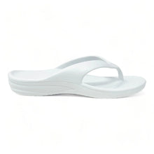 Load image into Gallery viewer, DAWGS Women's White Flip Flops