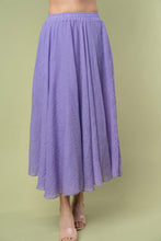 Load image into Gallery viewer, Lady Lila Lavender Maxi Skirt