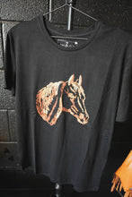 Load image into Gallery viewer, Copper Mane Black Tee