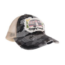 Load image into Gallery viewer, C. C. Brand Happy Camper Patch Cap