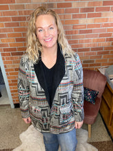 Load image into Gallery viewer, Yellowstone Black Aztec Jacket