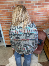 Load image into Gallery viewer, Yellowstone Black Aztec Jacket